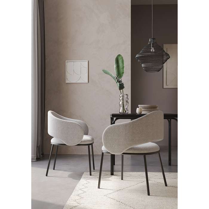 Стул coastal, букле, дымчато-серый Bergenson Bjorn BB0000833