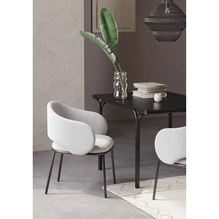 Стул coastal, букле, дымчато-серый Bergenson Bjorn BB0000833