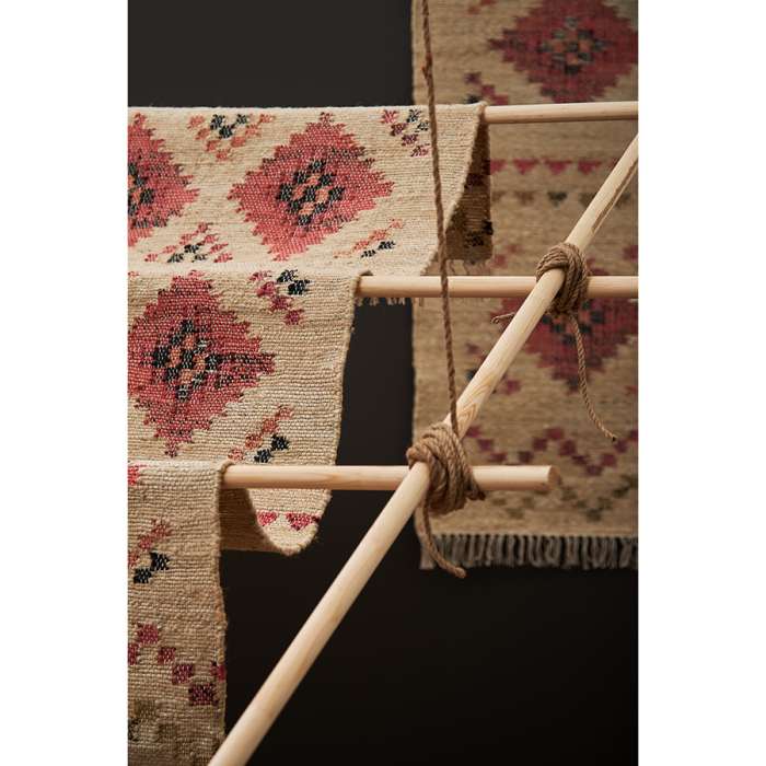 Ковер из шерсти по мотивам башкирских орнаментов из коллекции cultural heritage, 120х180 см Tkano TK24-DR0017