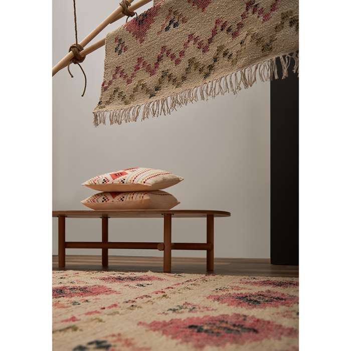 Ковер из шерсти по мотивам башкирских орнаментов из коллекции cultural heritage, 120х180 см Tkano TK24-DR0017