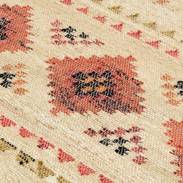 Ковер из шерсти по мотивам башкирских орнаментов из коллекции cultural heritage, 120х180 см Tkano TK24-DR0017