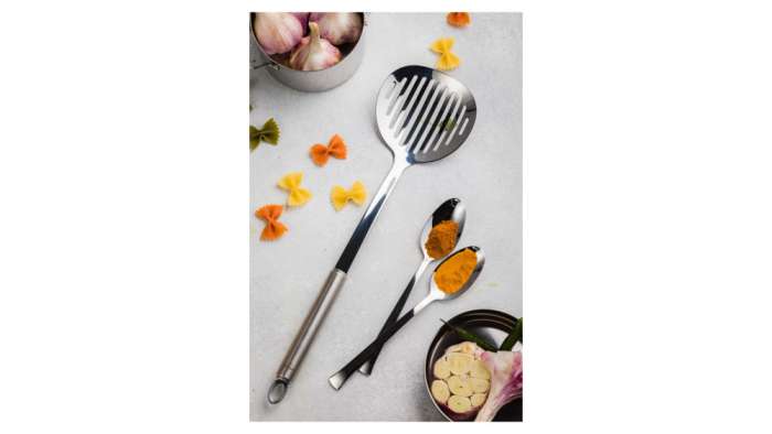 Шумовка Weis Supremissima 40х11х3 см, сталь нержавеющая W-16707