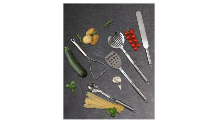 Шумовка Weis Supremissima 40х11х3 см, сталь нержавеющая W-16707