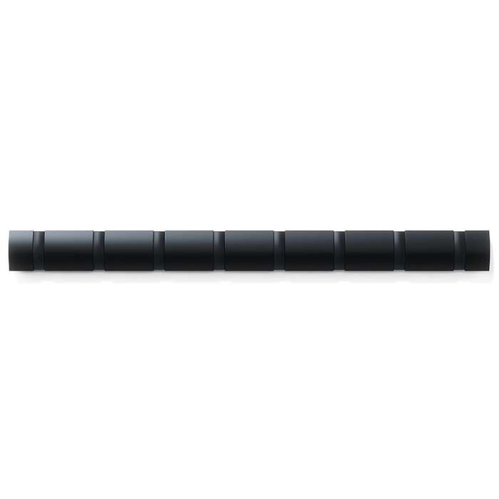 Вешалка настенная flip, 8 крючков, черная UMBRA 318858-040