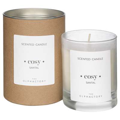 Свеча ароматическая the olphactory, cosy, santal (новая), 40 ч Ambientair VV401SATO_new
