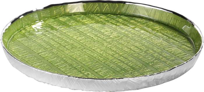 Argenesi Поднос большой Wood Silver Green Argenesi 1.752796