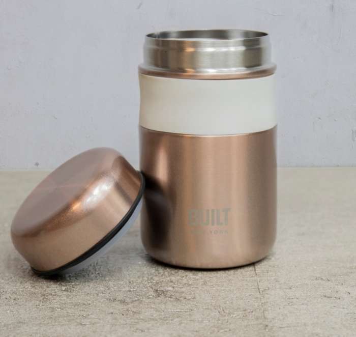 Термос для еды Built, 0.49 л, цвет золотистый Kitchen Craft BLTJAR490GLD