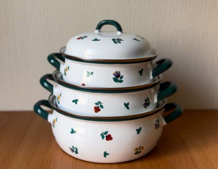Набор кастрюль 3 шт. STREUBLUMEN RIESS 