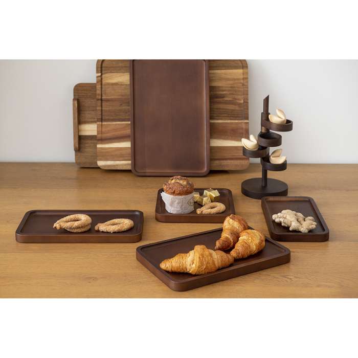 Поднос bernt, 25х14 см, орех Bergenson Bjorn TL-BB-TRRC-WBR-25-14