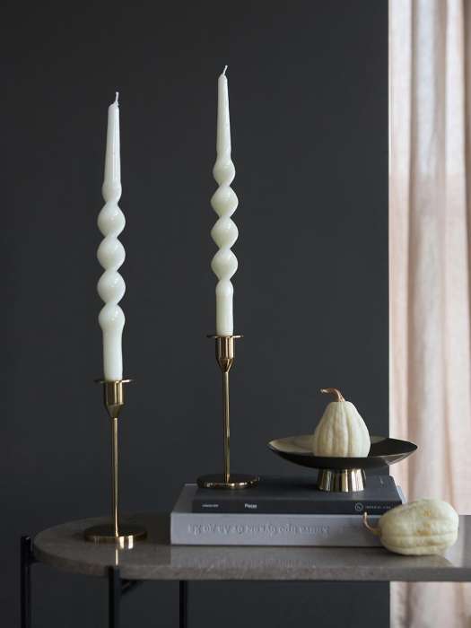 Набор из двух свечей кремового цвета из коллекции essential, 35 см Tkano TK25-CND0004