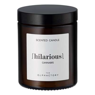 Свеча ароматическая the olphactory, hilarious, cannabis, 30 ч Ambientair VV135CBTO