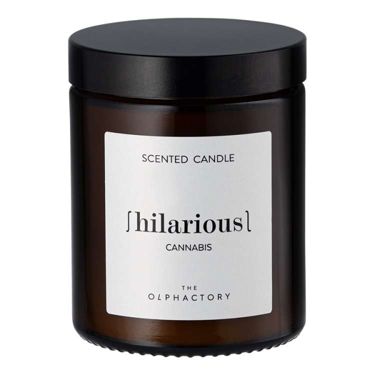 Свеча ароматическая the olphactory, hilarious, cannabis, 30 ч Ambientair VV135CBTO