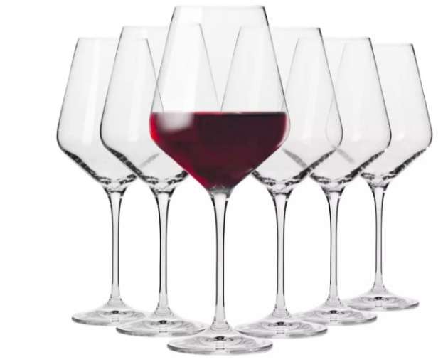 Набор бокалов для красного вина Krosno Авангард 490 мл, 6 шт KRO-F579917049038600-6