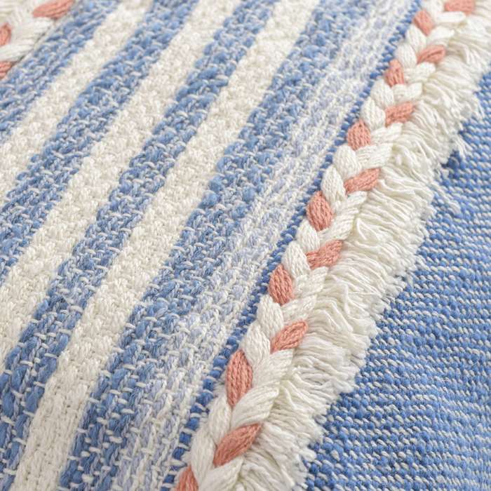 Чехол на подушку с кисточками и бахрамой из коллекции ethnic, 35х60 см Tkano TK22-CC0012
