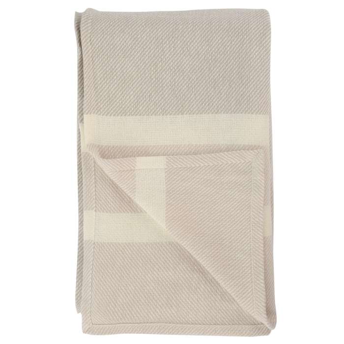 Покрывало базовое бежевого цвета из коллекции ethnic, 230х250 см Tkano TK21-BS0004