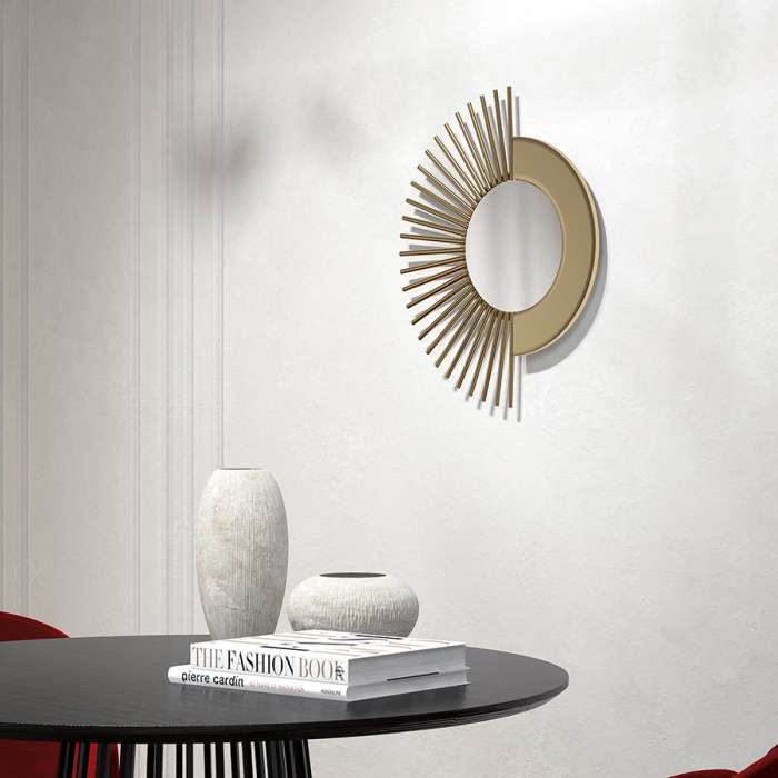 Зеркало настенное lys, 43х50,8 см, латунь Bergenson Bjorn BB0000141