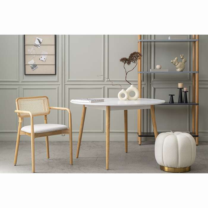 Пуф swend, белый Bergenson Bjorn BB000039