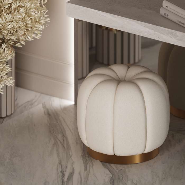 Пуф swend, белый Bergenson Bjorn BB000039