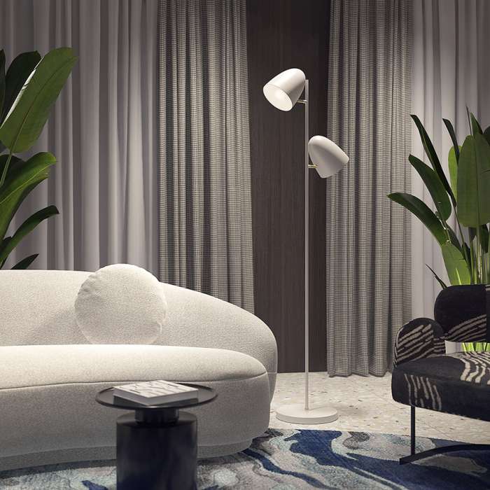 Торшер fedd, 153 см, бежевый Bergenson Bjorn BB0000413