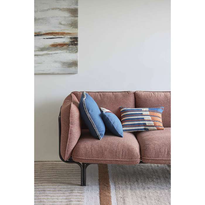 Подушка декоративная с контрастным кантом из коллекции ethnic, 45х45 см Tkano TK24-CU0009