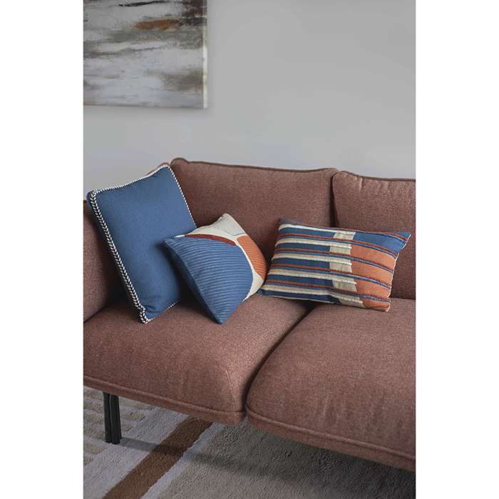 Подушка декоративная с контрастным кантом из коллекции ethnic, 45х45 см Tkano TK24-CU0009