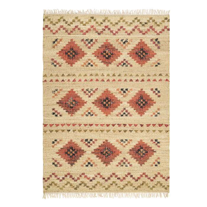 Ковер из шерсти по мотивам башкирских орнаментов из коллекции cultural heritage, 160х230 см Tkano TK24-DR0018