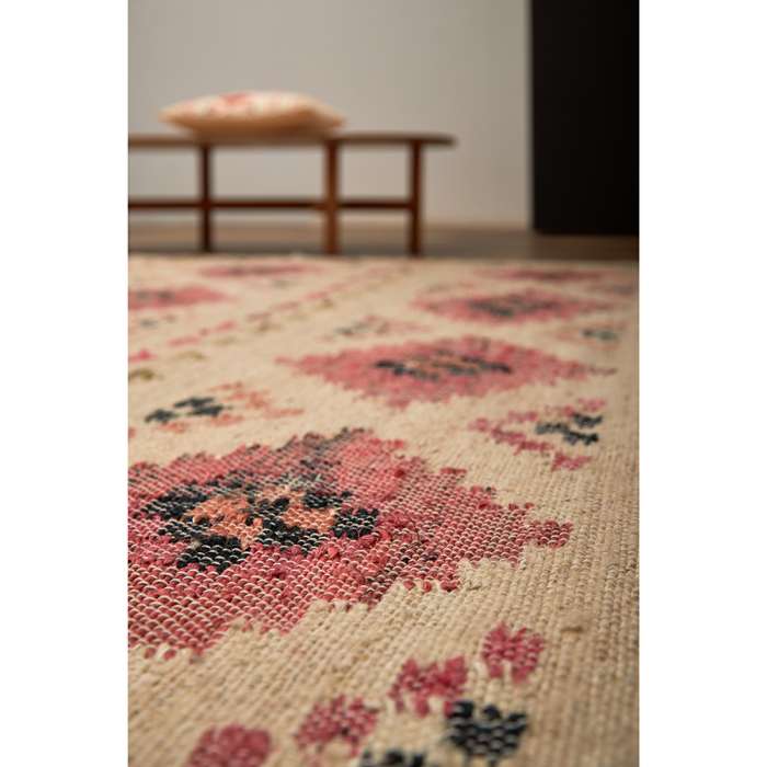 Ковер из шерсти по мотивам башкирских орнаментов из коллекции cultural heritage, 160х230 см Tkano TK24-DR0018