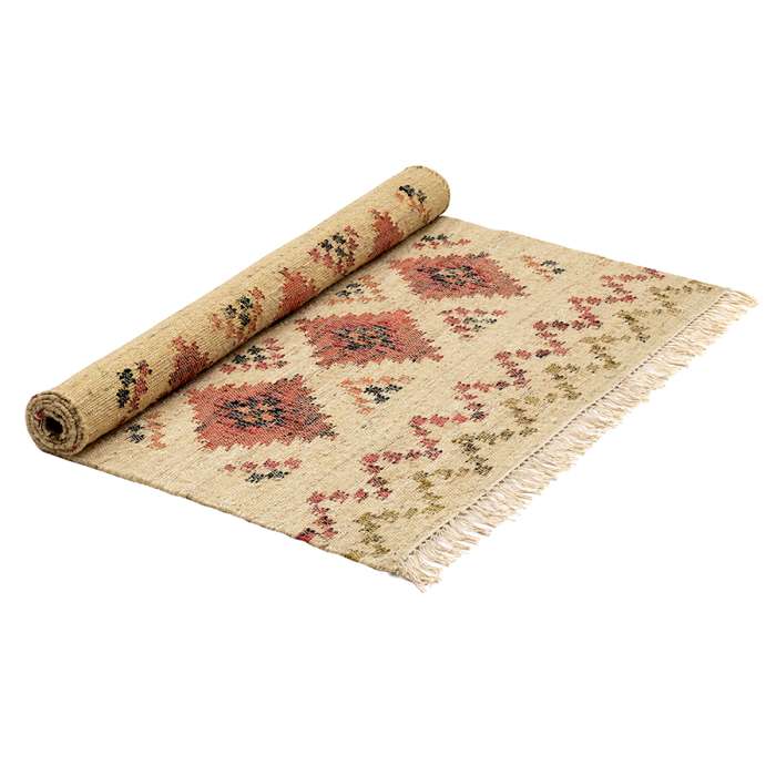 Ковер из шерсти по мотивам башкирских орнаментов из коллекции cultural heritage, 160х230 см Tkano TK24-DR0018