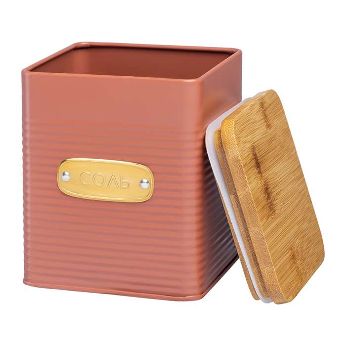 Банка для хранения соли irmel, 1,7 л, терракота Smart Solutions SS0000205