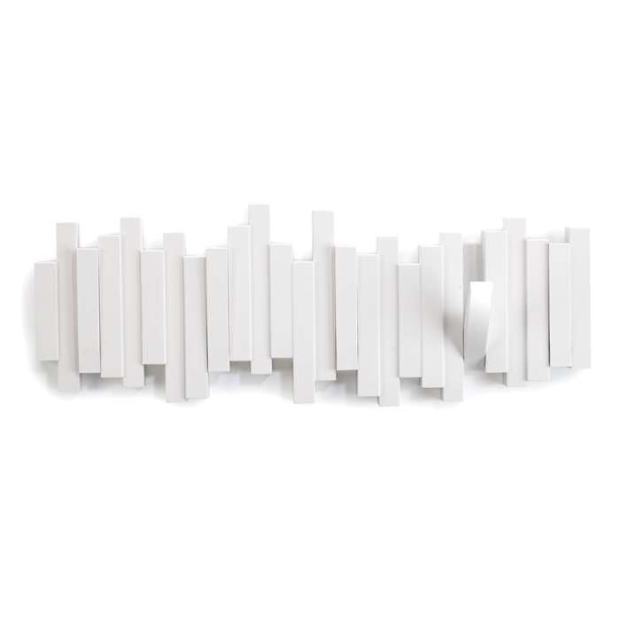 Вешалка настенная sticks, 49,3 см, белая, 5 крючков UMBRA 318211-660