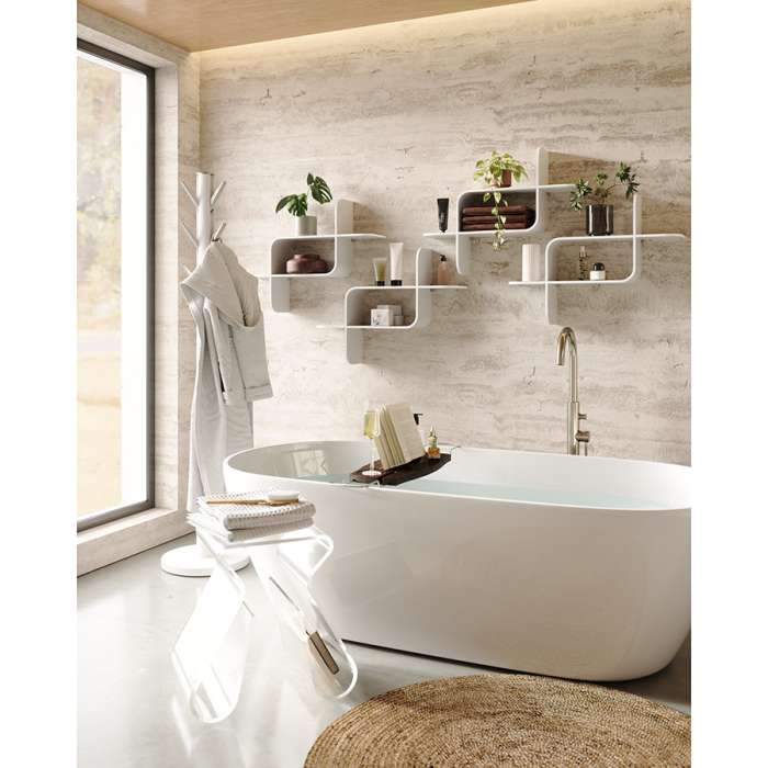 Полка настенная montage, белая UMBRA 1017571-660