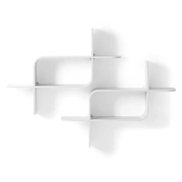 Полка настенная montage, белая UMBRA 1017571-660