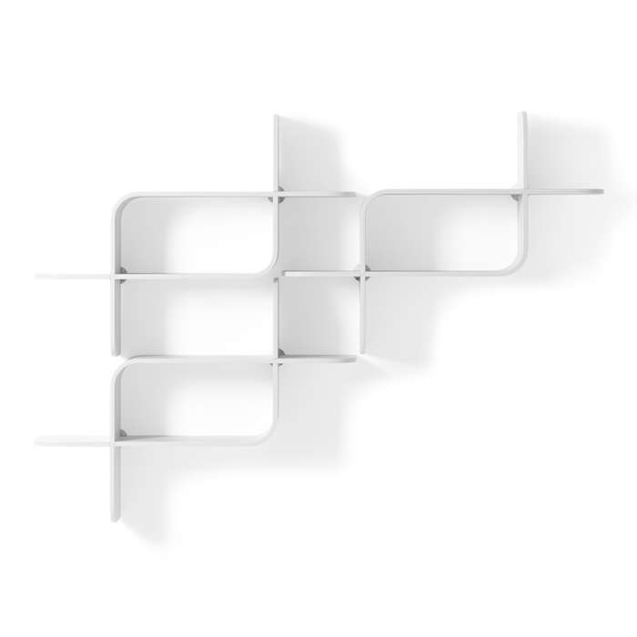 Полка настенная montage, белая UMBRA 1017571-660