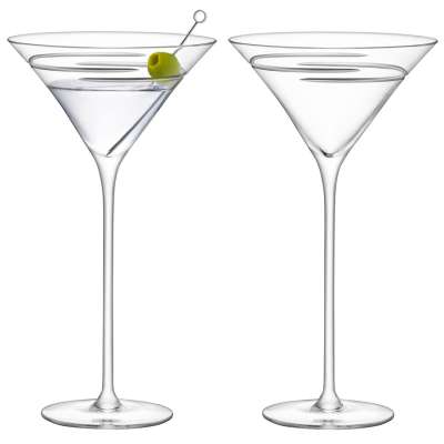 Набор бокалов для коктейлей signature, verso, 275 мл, 2 шт. LSA International G256-10-408