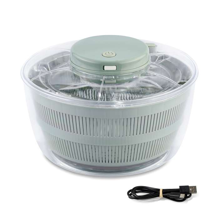 Электросушилка для салата press&dry, 3,5 л, шалфей Smart Solutions SS0000319