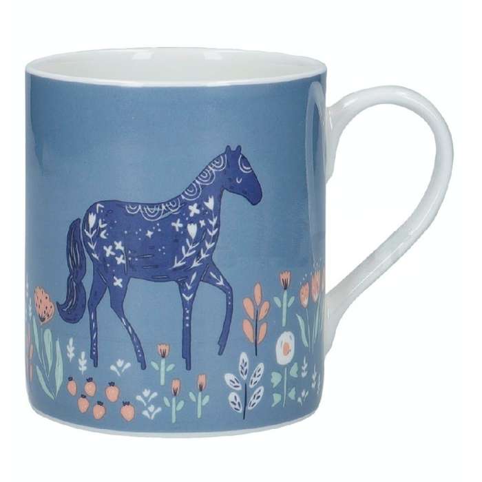 Кружка Woodcut horse KITCHEN CRAFT KCMCAN175