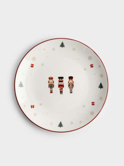 Сервиз обеденный, 6 перс, 18 пр, фарфор P, белый, Щелкунчики, Nutcracker ANNA LAFARG ANLAF-HS25021101