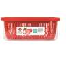 Контейнер для хранения овощей со съемной корзиной SNIPS 4 л, красный, пластик