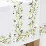 Дорожка настольная, 40х160 см, полиэстер, белая, Лимоны на ветках, Lemon branch ANNA LAFARG ANLAF-QFS26-2TR