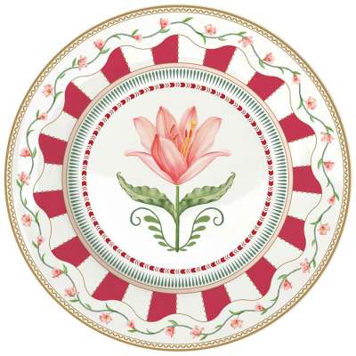 Тарелка десертная flowery, 19,2 см Easy Life R0944/FLRY