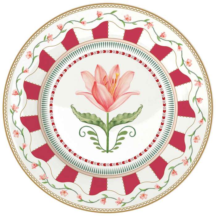 Тарелка десертная flowery, 19,2 см Easy Life R0944/FLRY