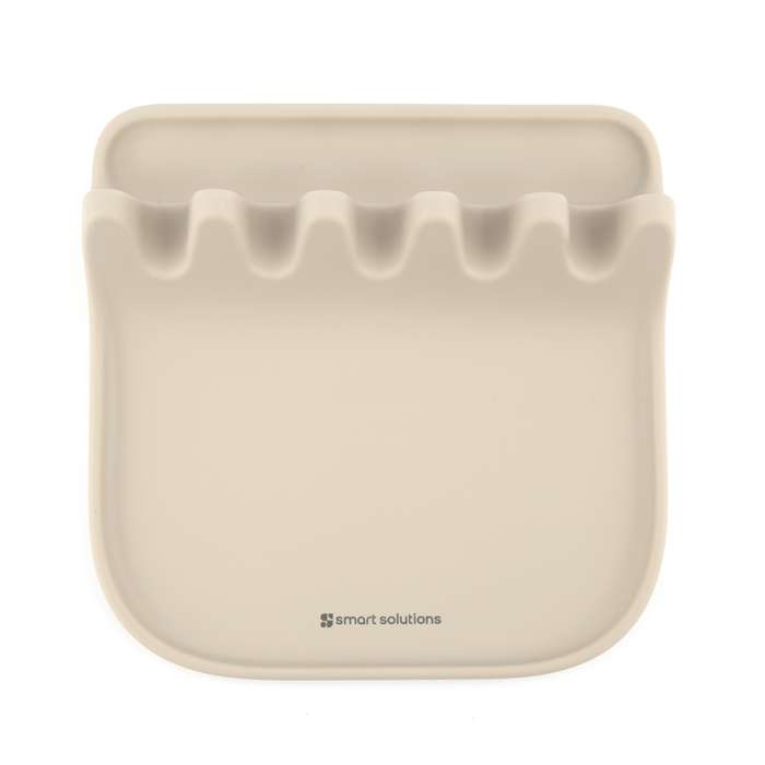 Подставка для кухонных инструментов smart helper, 17х17 см, бежевая Smart Solutions SS0000423