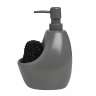 Диспенсер для мыла с подставкой для губки joey, 590 мл, уголь UMBRA 330750-149