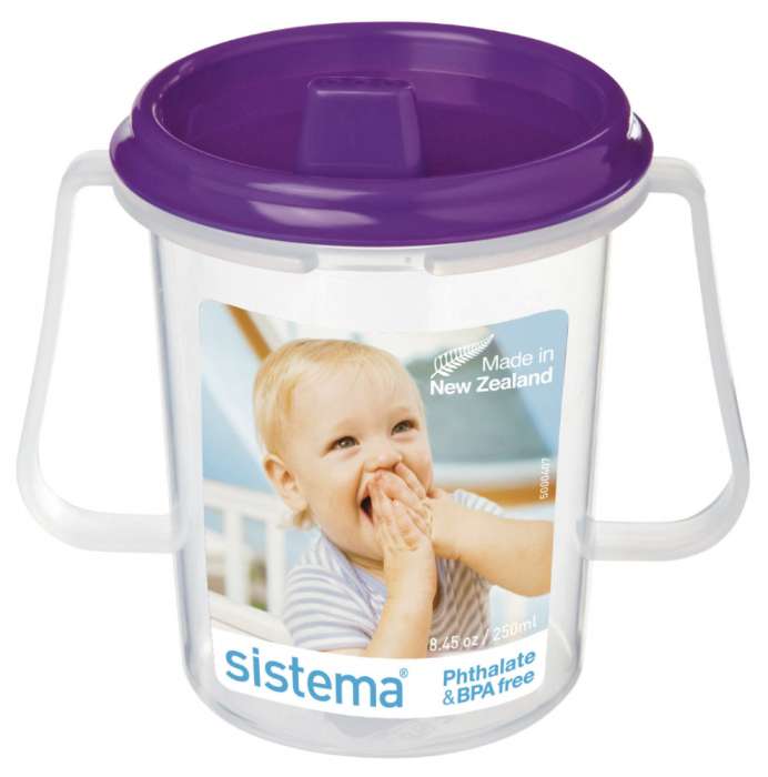 Детская чашка с носиком 250 мл SISTEMA HYDRATE 67