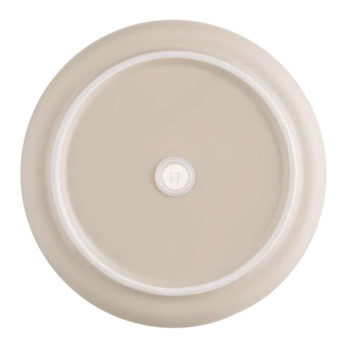 Горшок цветочный кремового цвета из коллекции edge, 1,2л Tkano TK22-DEC-PT0002