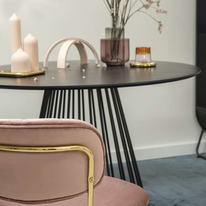 Стул eirill, велюр, розовый Bergenson Bjorn BB0000108