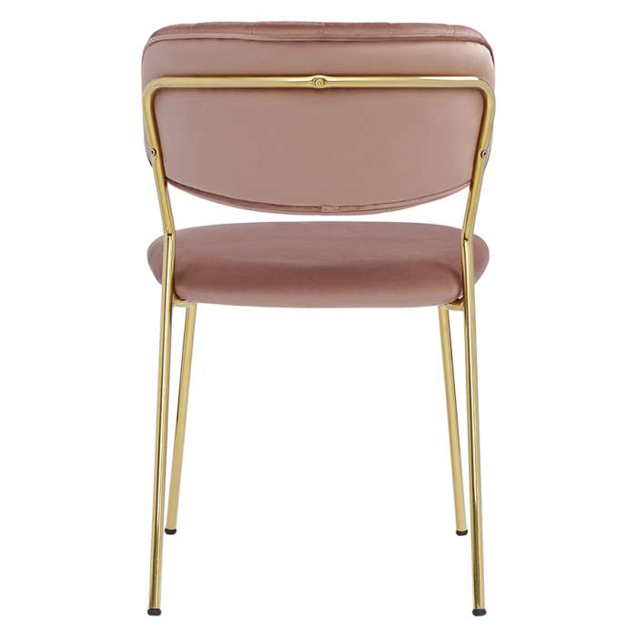 Стул eirill, велюр, розовый Bergenson Bjorn BB0000108