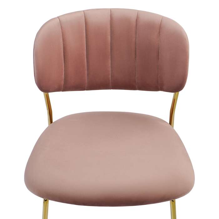 Стул eirill, велюр, розовый Bergenson Bjorn BB0000108