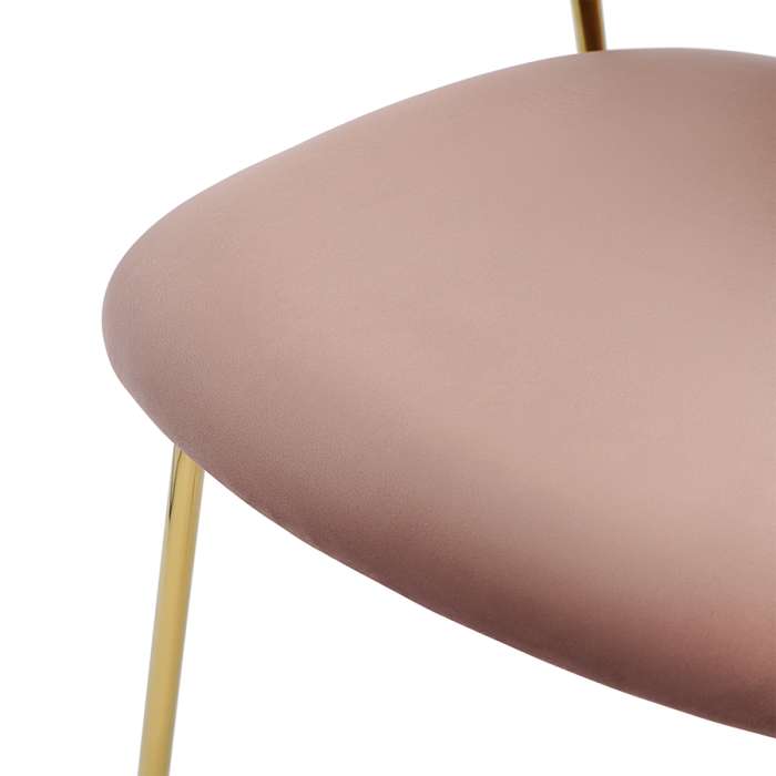 Стул eirill, велюр, розовый Bergenson Bjorn BB0000108