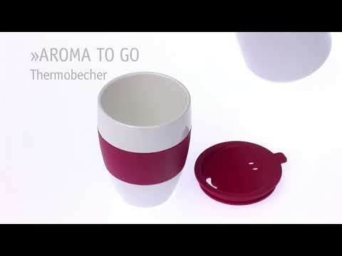 Термокружка aroma to go 2.0, 400 мл, розовая Koziol 3589486
